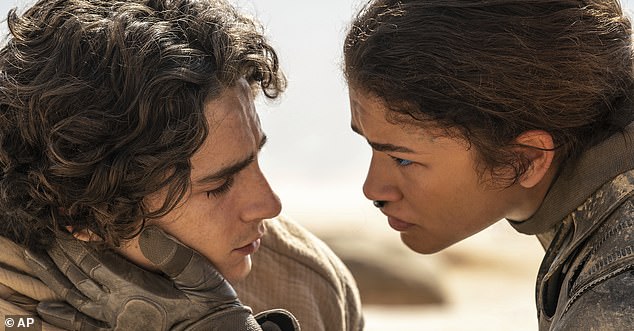 Dune: Part Two starring Timothee Chalamet and Zendaya looks set to top the box office in its first weekend in theaters