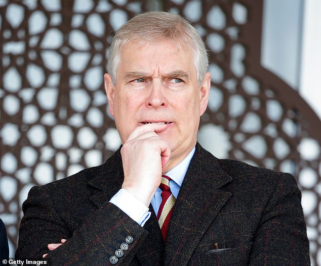 Can Prince Andrew be blamed for holding his head in his hands?