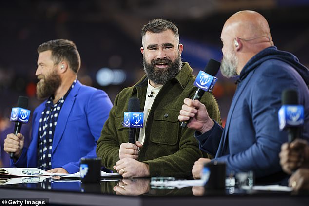 Jason Kelce is being 'aggressively pursued' by ESPN to join their Monday Night Football show
