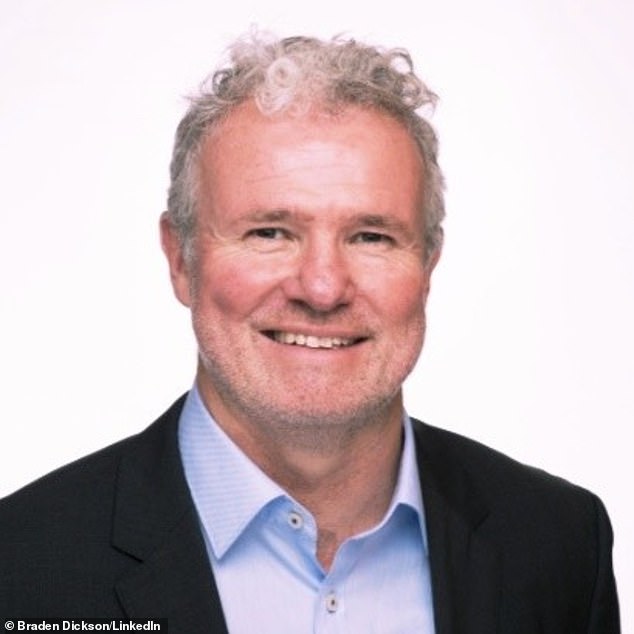 Braden Dickson (pictured) left his role as chairman of EY New Zealand last month.