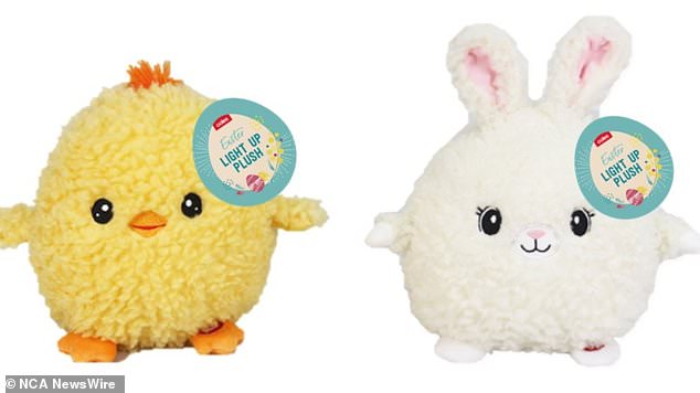 Easter Light Up Chicken and Bunny Toys Recalled