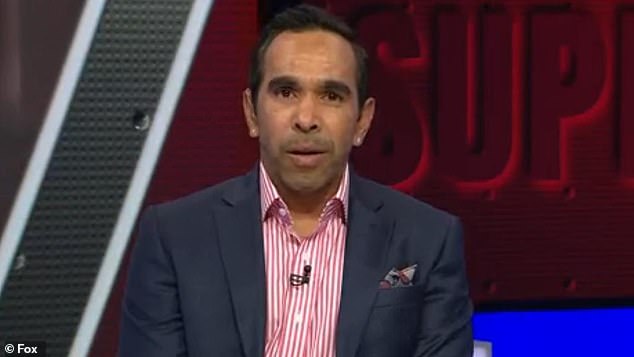 Eddie Betts used his appearance on a television football panel to address the racial abuse shouted at his children while they played in their backyard.