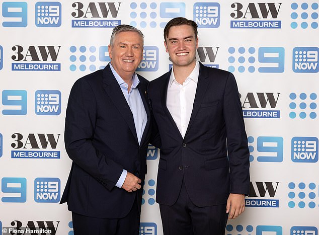 Eddie McGuire (pictured left at a Nine promotional event on Tuesday) will return to host a one-off episode of The Footy Show for Gather Round.
