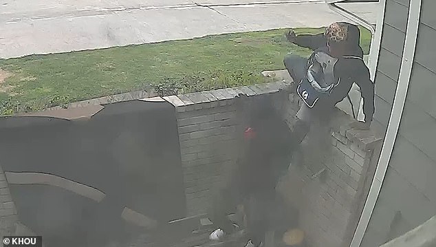 Two masked burglars broke into a Houston woman's house and stealthily navigated her home to steal medication from her bedroom while she slept.