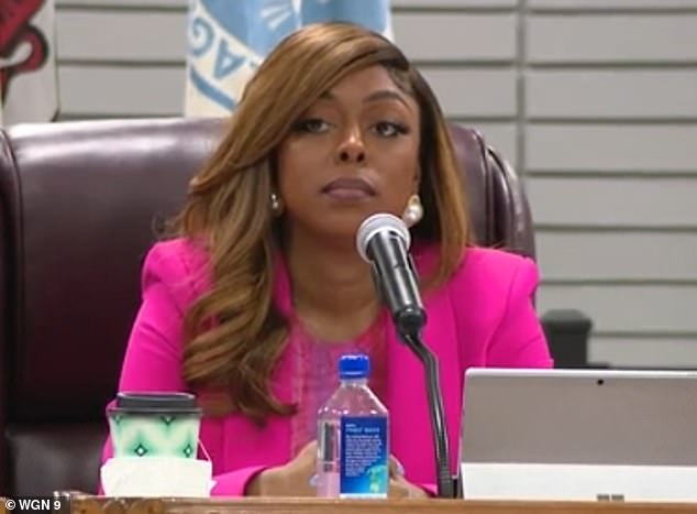 Embattled Illinois Mayor Tiffany Henyard VETAS the city resolution calling