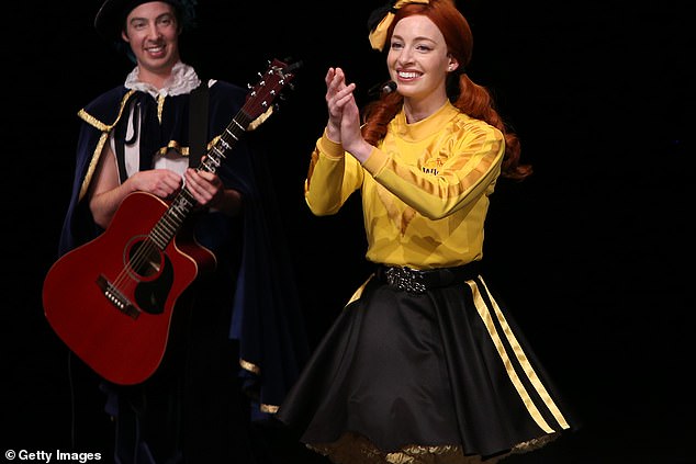 Emma Watkins (pictured June 2020) revealed she was almost forced to cancel a show while on tour with The Wiggles due to debilitating pain.