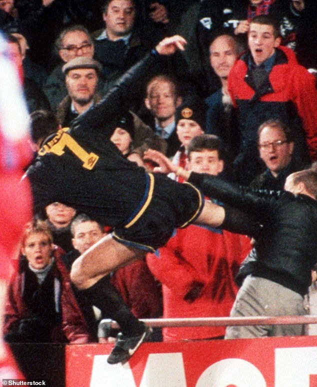 Cantona delivered the spot-kick that made headlines around the world in an away match for United against Crystal Palace in January 1995.