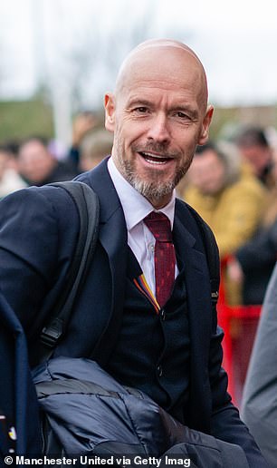 Ten Hag smiled as he welcomed the injured players