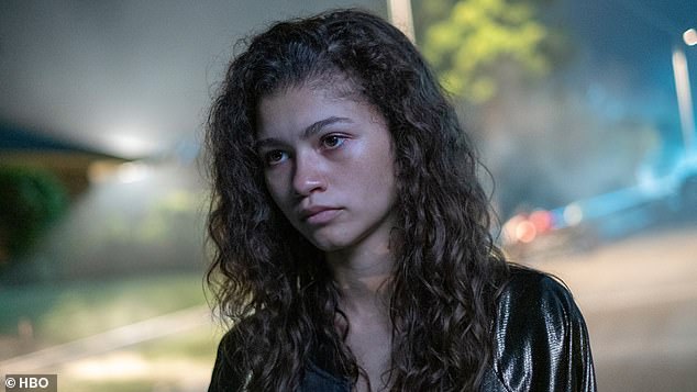The long-awaited third season of Euphoria was delayed due to the schedules of the show's highly in-demand cast members (Zendaya pictured as Rue on the show).