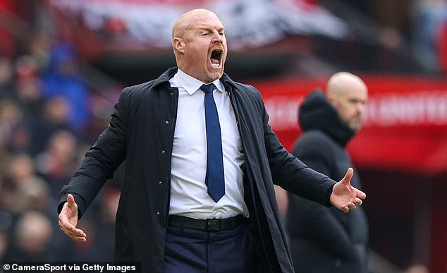 Everton manager Sean Dyche had a heated row with some of his players during a union dinner in Portugal after he jokingly slapped Nathan Patterson on the head.