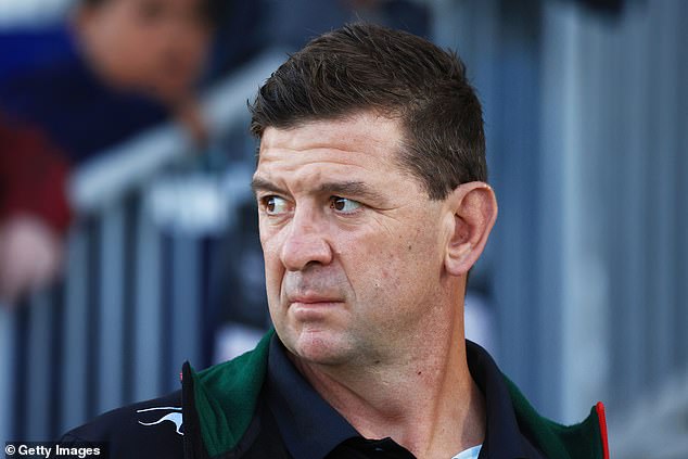 South Sydney coach Jason Demetriou is under fire due to an 0-2 start to the season after his side spectacularly crashed out of the 2023 finals.