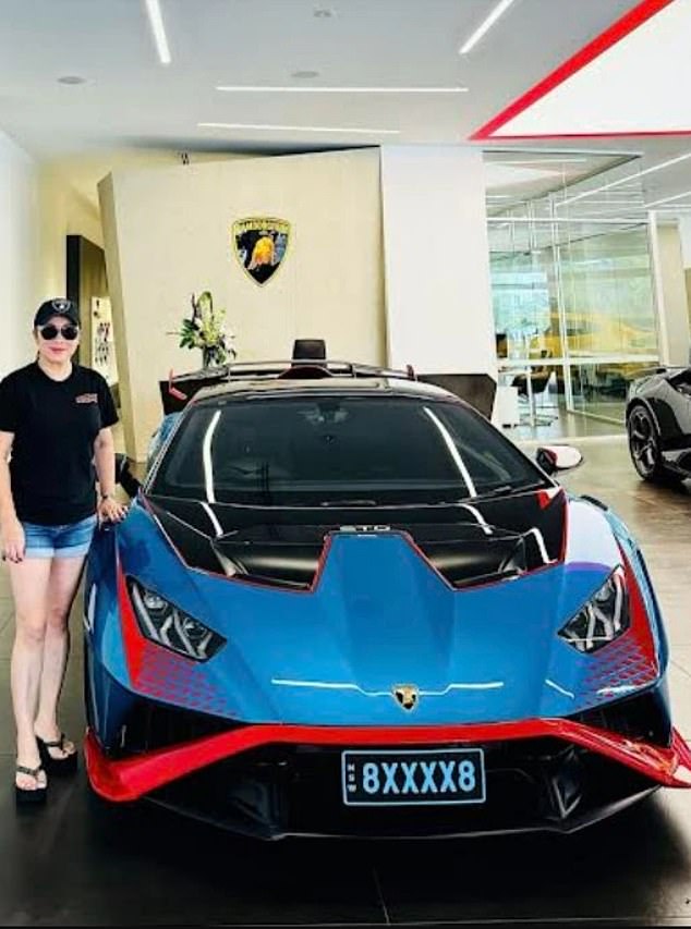 Wife of pharmacist accused of fraud Ben Huynh shows off Lamborghini on social media
