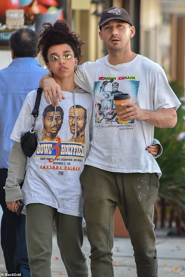 FKA made headlines in 2020 when she filed a lawsuit against the Transformers star, 37, accusing the actor of sexual abuse, assault and emotional distress.  The trial is expected in October this year (the couple pictured in 2018)