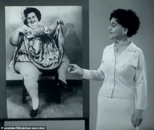 Fascinating tale of 500LB circus performer Celesta Geyer who