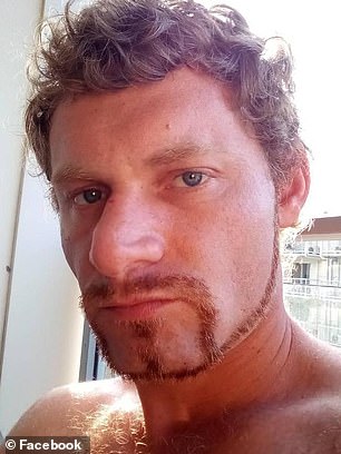 Andre Stiles (pictured) and his friend Dean Overall-Jones got into trouble after going on a fishing trip to Flat Rock, Claravale, west of Katherine earlier this week.