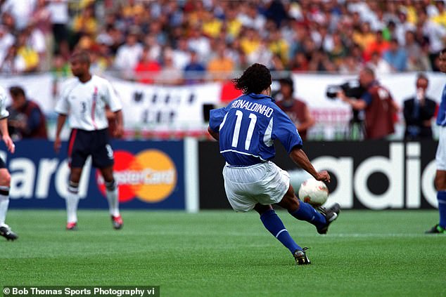 England's clash with Brazil on Saturday brings back memories of Ronaldinho's lob that broke the Three Lions' hearts in the quarter-finals at the 2002 World Cup