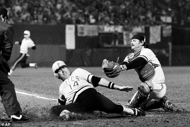 Former Pirates catcher Ed Ott (No. 14) has died at the age of 72, his former team announced