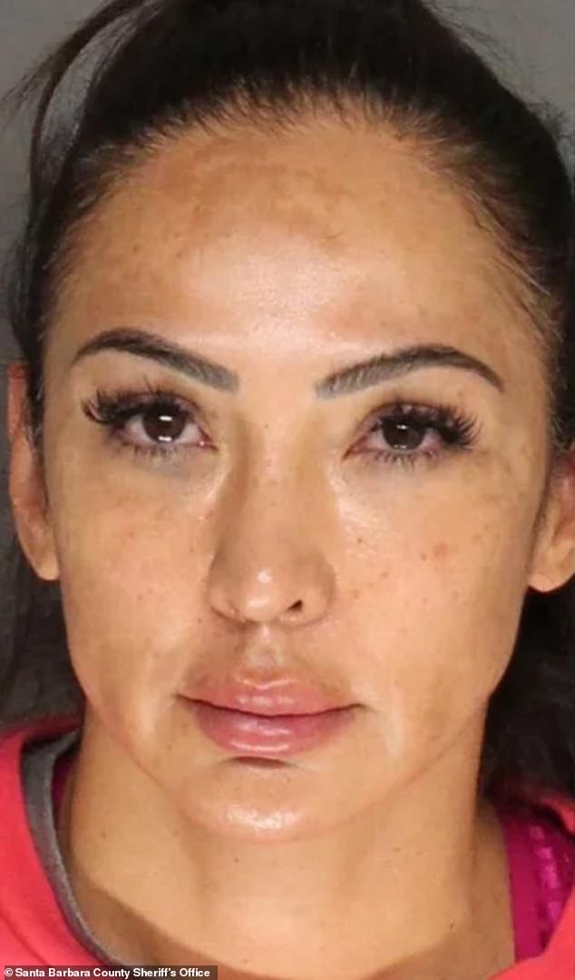 Officials said her killing was a murder-for-hire scheme orchestrated by Pauline Macareno (pictured), who had previously tried to cheat Alberts out of his home
