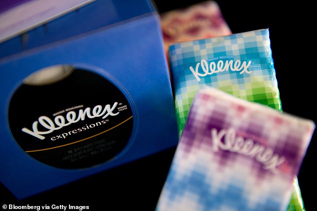 Kimberly-Clark, which makes Kleenex, said there were no PFAS in its products