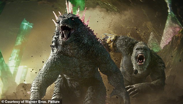 Godzilla x Kong: The New Empire was the undisputed king of the box office in the film's first week in theaters