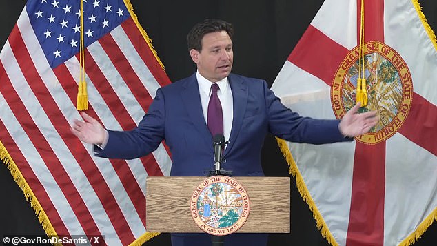 Florida Gov. Ron DeSantis on Monday signed a bill that would prevent children 13 and younger from having social media accounts and require 14- and 15-year-olds to obtain parental consent to have such accounts.