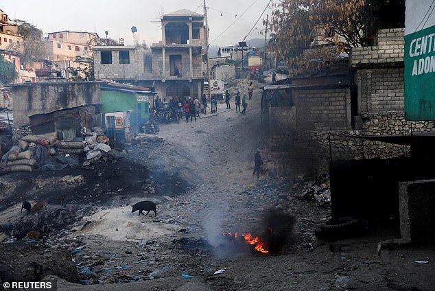 Large parts of the capital have been reduced to a deadly wasteland as gangs fight for control