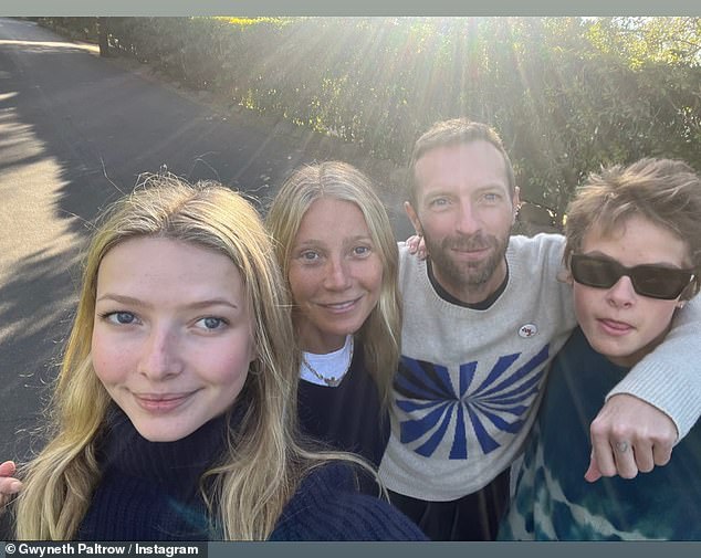 The Oscar winner was previously married to Coldplay frontman Chris Martin, and the former couple share two children: daughter Apple, 19, and son Moses, 17.