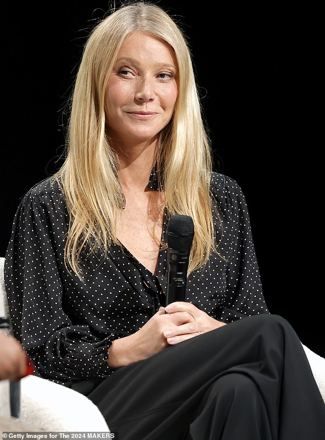 Gwyneth Paltrow was the spitting image of the willowy Hollywood blonde when she took the stage at the Beverly Hilton on Thursday.