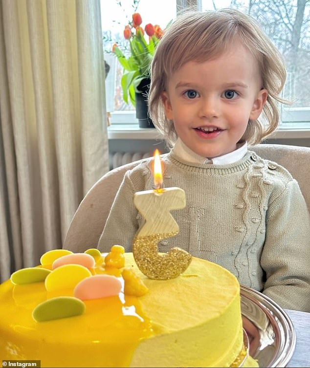 Princess Sofia of Sweden and her husband, Prince Carl Philip, have shared a sweet new portrait of their youngest son, Prince Julian, to mark his third birthday.