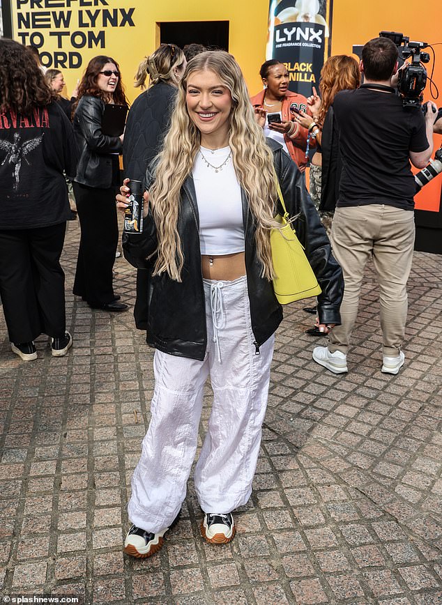 Molly Marsh, 22, showed off her abs at the Lynx product launch with Wes Nelson, 26, and a host of Love Island stars on Wednesday, days after her split from Zachariah Noble, 26.