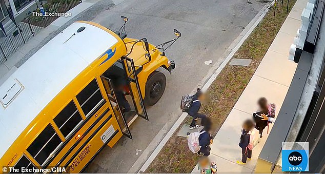 New Orleans school bus driver Kia Rousseve saved nine children and herself after the bus she was driving lost power and caught fire.