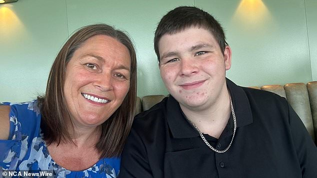 Michelle Pittman and her son Dylan got lost during a bush walk during a long weekend in October 2017
