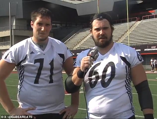 Jason Kelce's saucy interview with former Bearcats left tackle Jeff Linkenbach has gone viral