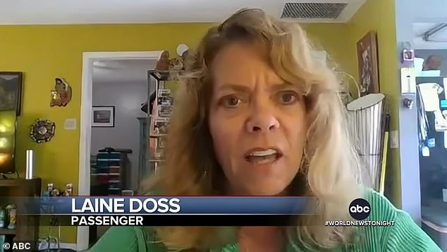 Passenger Laine Doss said the captain broke the news of the deaths to passengers over the ship's speakers.