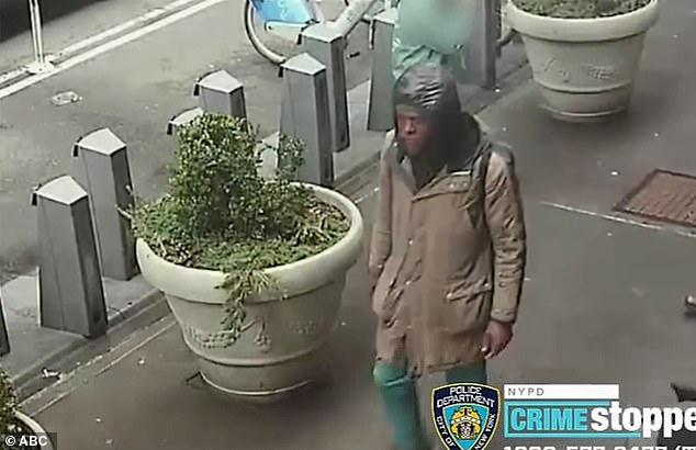 The NYPD shared a video of him walking the streets during the alleged attacks and arrested him the next day.