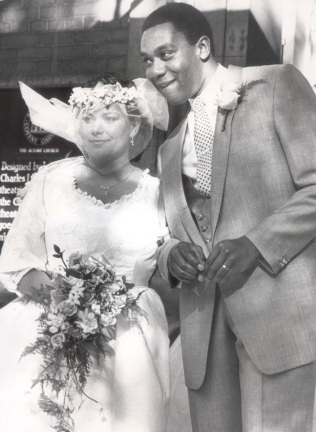 Comedy Power Couple: Lenny Henry married Dawn French in 1984 in a celebration that Lenny said was held in a 'fancy chi-chi room.'