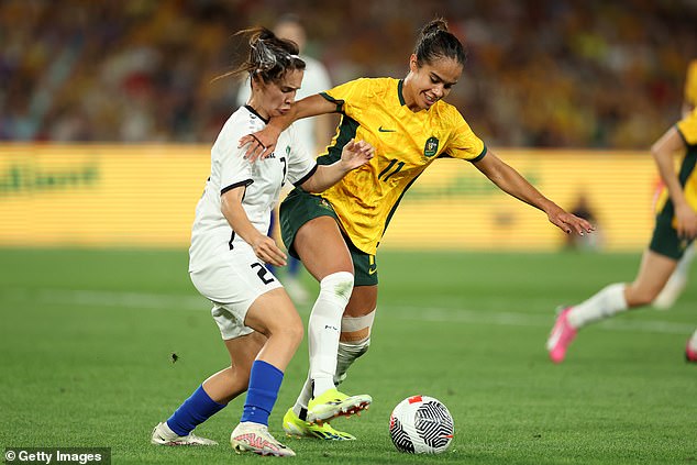 Fowler and the Matildas will line up at Homebush's Accord Stadium in Sydney in June