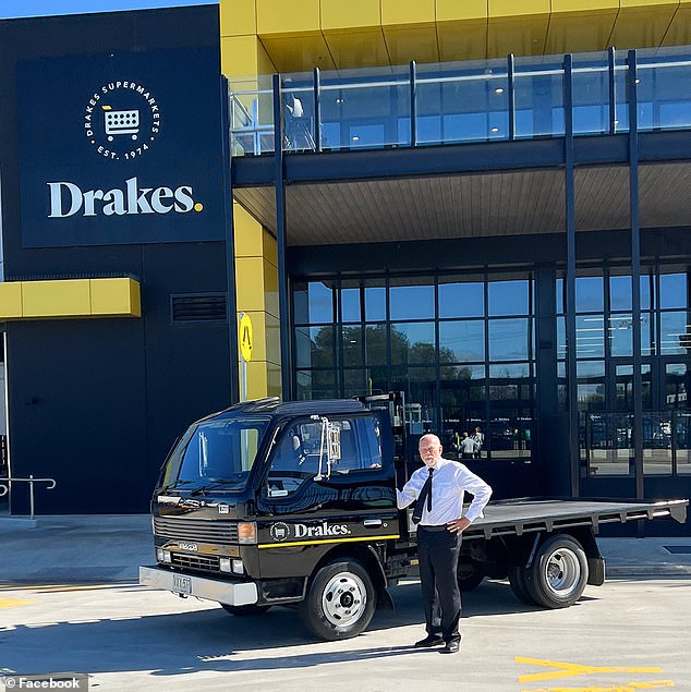 Roger Drake bought his first supermarket in Adelaide 50 years ago, which he originally called Jack & Jill's before Drakes Supermarkets was born