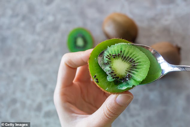 A study published in the British Journal of Nutrition found that people who ate vitamin C-rich kiwis had better improvements in mood, sleep, and activity levels than participants who took supplements.