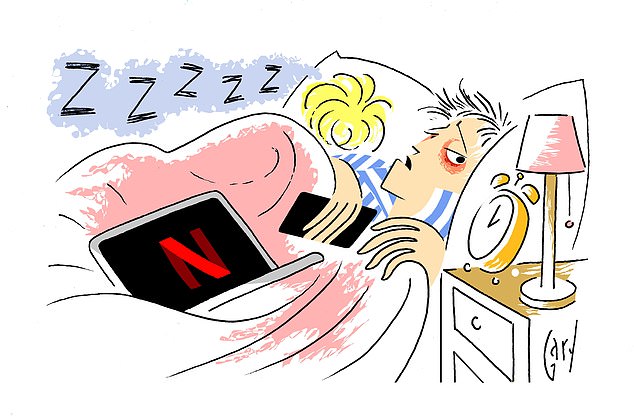 Many believe that phones, laptops and TVs in the bedroom are to blame for the country's excessive fatigue.