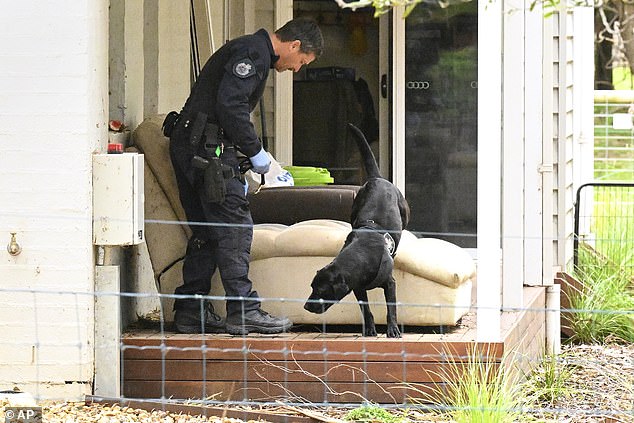In February, new details emerged about items found by technology-sniffing dogs in Patterson's home.