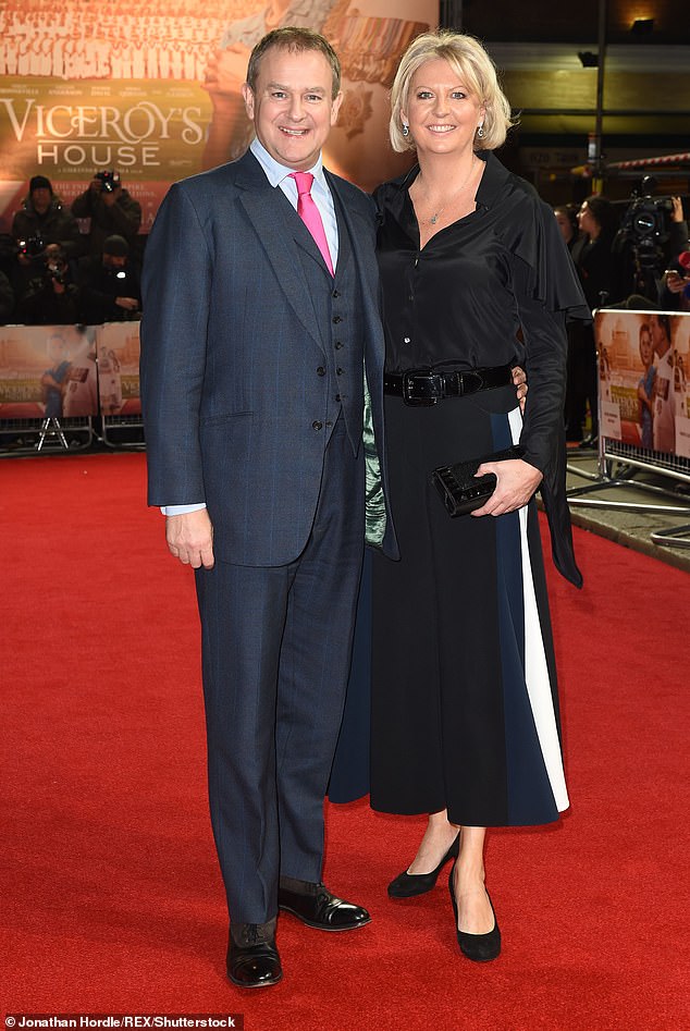 A spokesperson for Hugh confirmed in September that he and his ex Lulu, who lived together for 25 years at their home in West Sussex, have ended their marriage (pictured together in 2017).