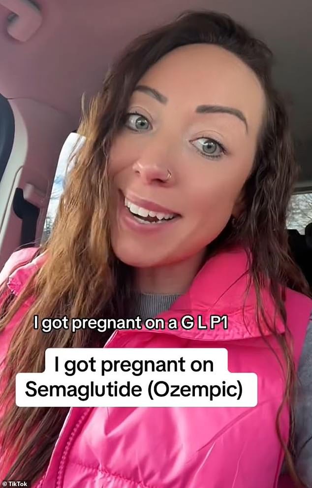 A TikToker revealed how she got pregnant while taking Ozempic. She said she stopped taking it as soon as she realized it.
