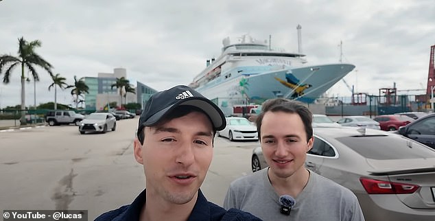YouTuber Lucas Cruikshank booked a two-night trip with Margaritaville At Sea from Miami to the Bahamas with his friend Jacob