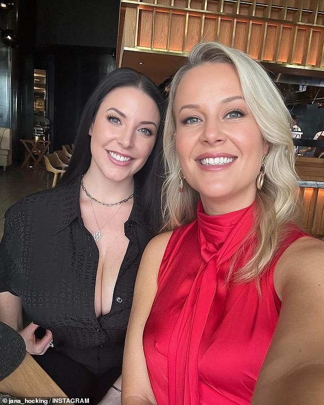 Jana Posted This Photo Of Herself Having Lunch With Angela White And The 'Male Species Lost Their Minds'