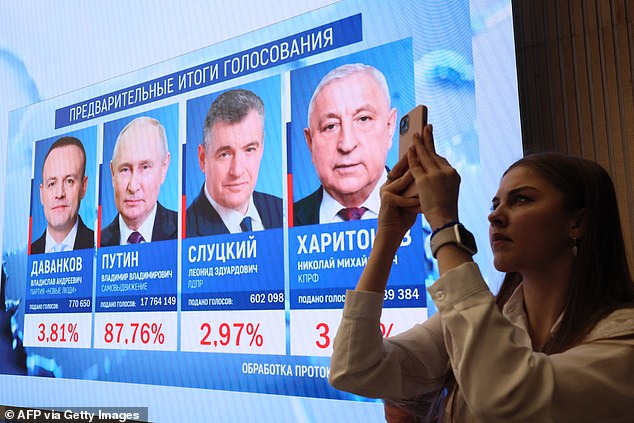 After 24 years in power, Putin will secure a fifth term in office after a rubber stamp election at the weekend after crushing all dissent in his country
