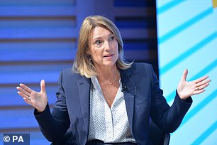 Pay cut: ITV chief executive Carolyn McCall received £2.9m last year
