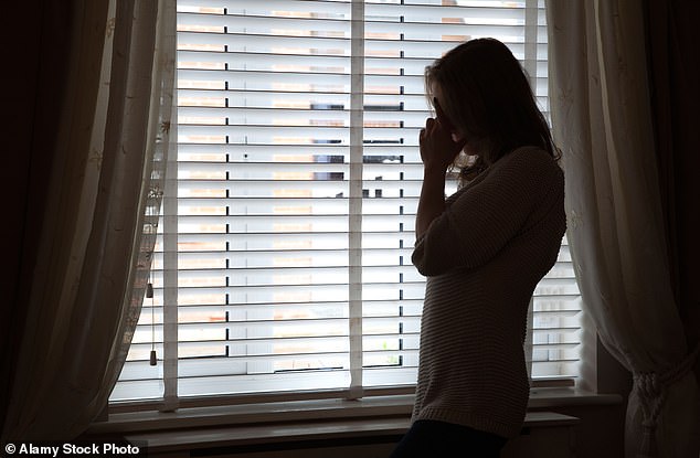 Around eight per cent of people in the UK suffer from depression or anxiety and up to one in ten will experience depression at some point (file photo)