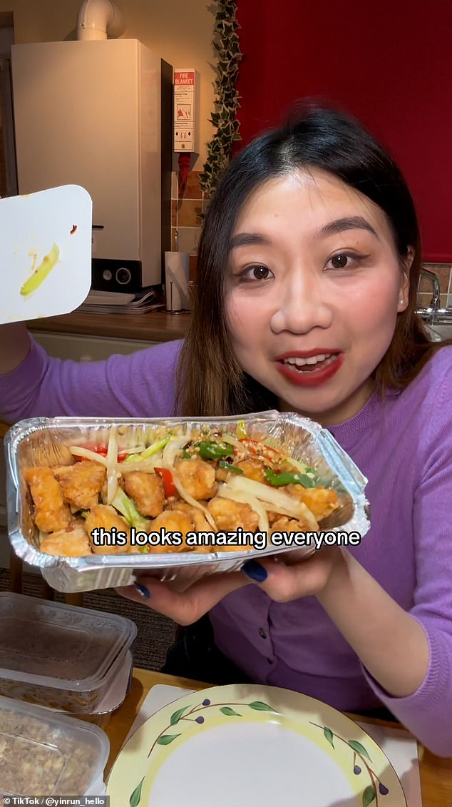 A Chinese woman living in the UK has tried Chinese takeaway from British vendors for the first time, with a surprising verdict.