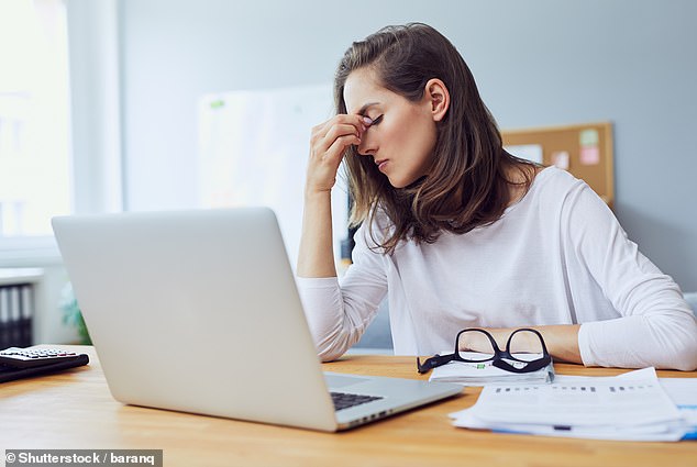 A high-income worker who once dreamed of earning more now says he is more stressed than ever (file image)